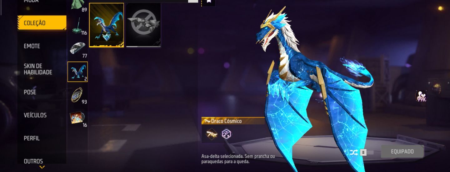 CONTA DE FREE FIRE GEMADA