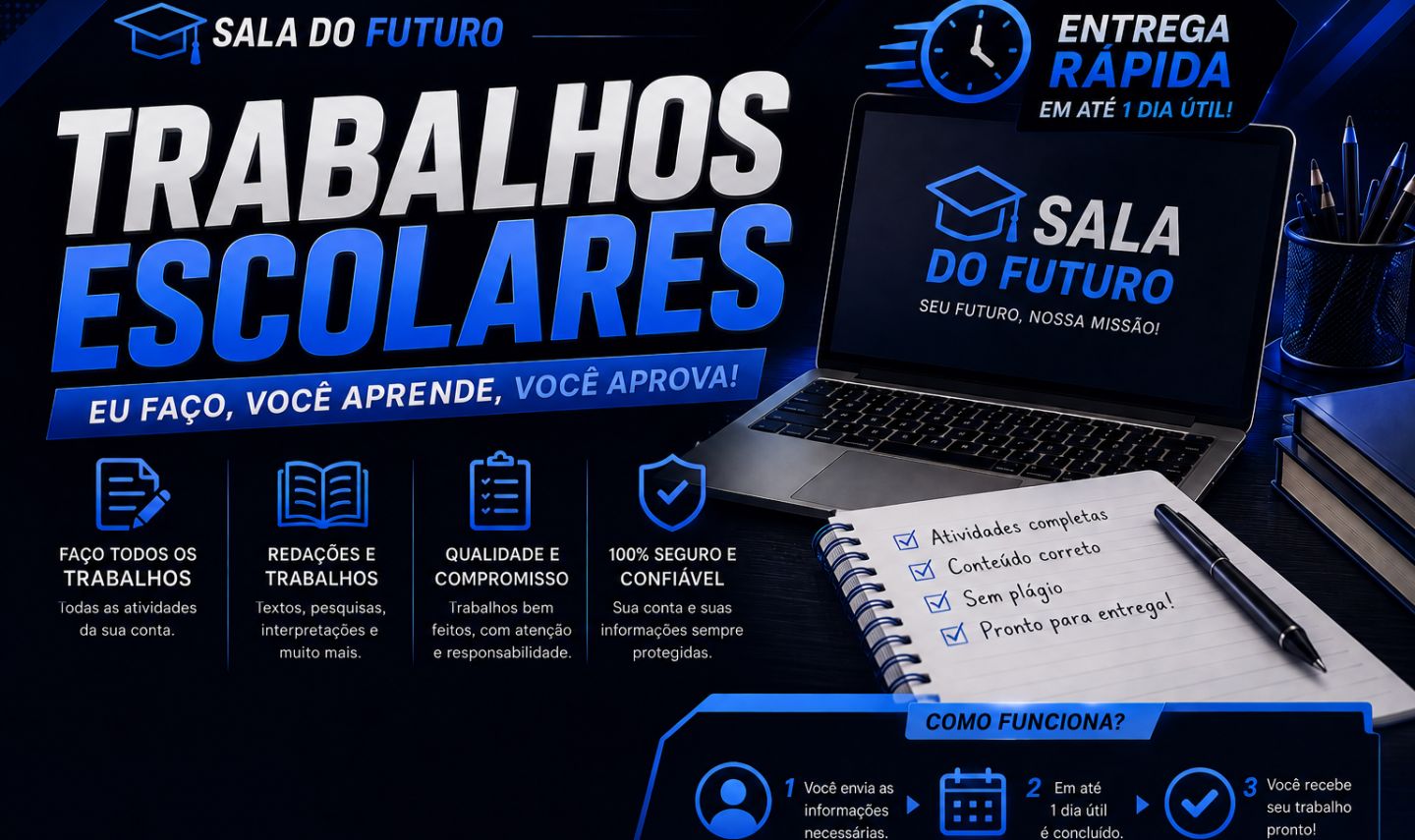 Sala do Futuro faço toda as plataformas (SAO PAULO ) LEIA A DESCRIÇAO