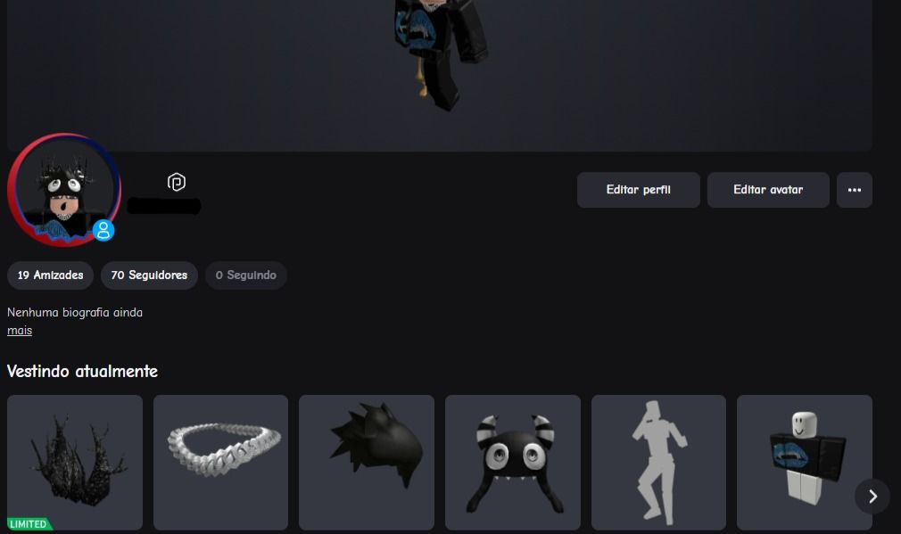 CONTA ROBLOX +40K ROBUX GASTOS - 4K REAIS GASTOS