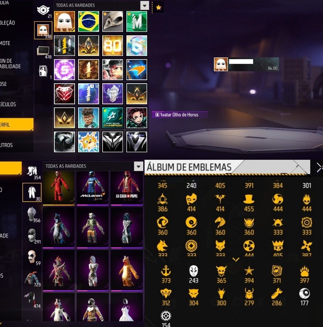 CONTA DE FREE FIRE OPORTUNIDADE