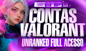 Conta valorante com varias skin para vc jogar competitivo