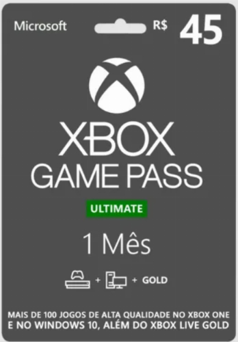 Xbox Game Pass Ultimate 1 Mês/Ultimate - Xbox - Game Pass - GGMAX