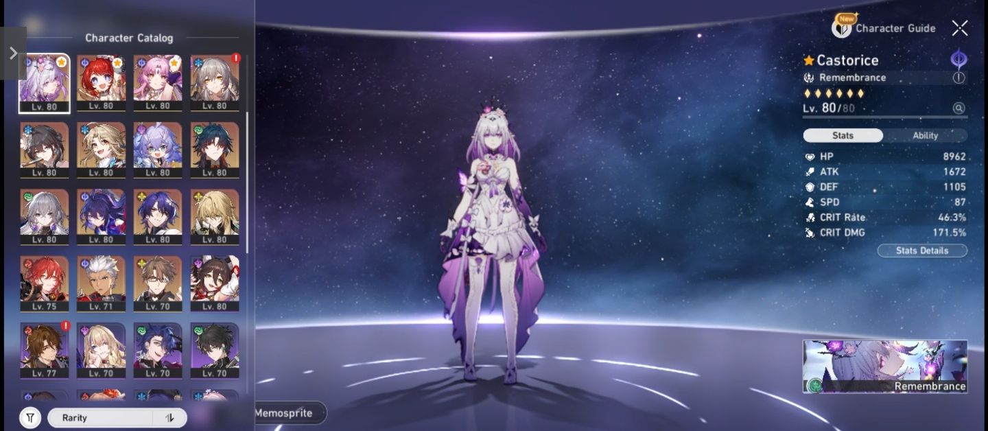Honkai star rail 16 t5 limitados e 1 espírito dourado