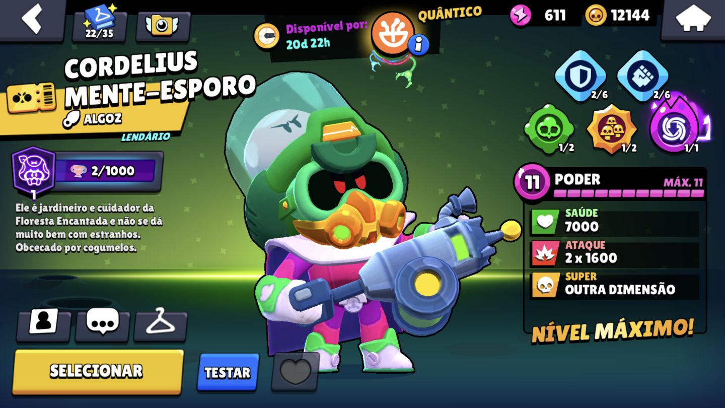 Conta de brawl stars, +80k de troféus