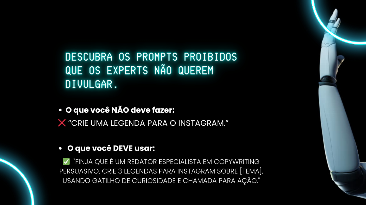 PROMPTS PROIBIDOS (E GENIAIS) DO CHATGPT