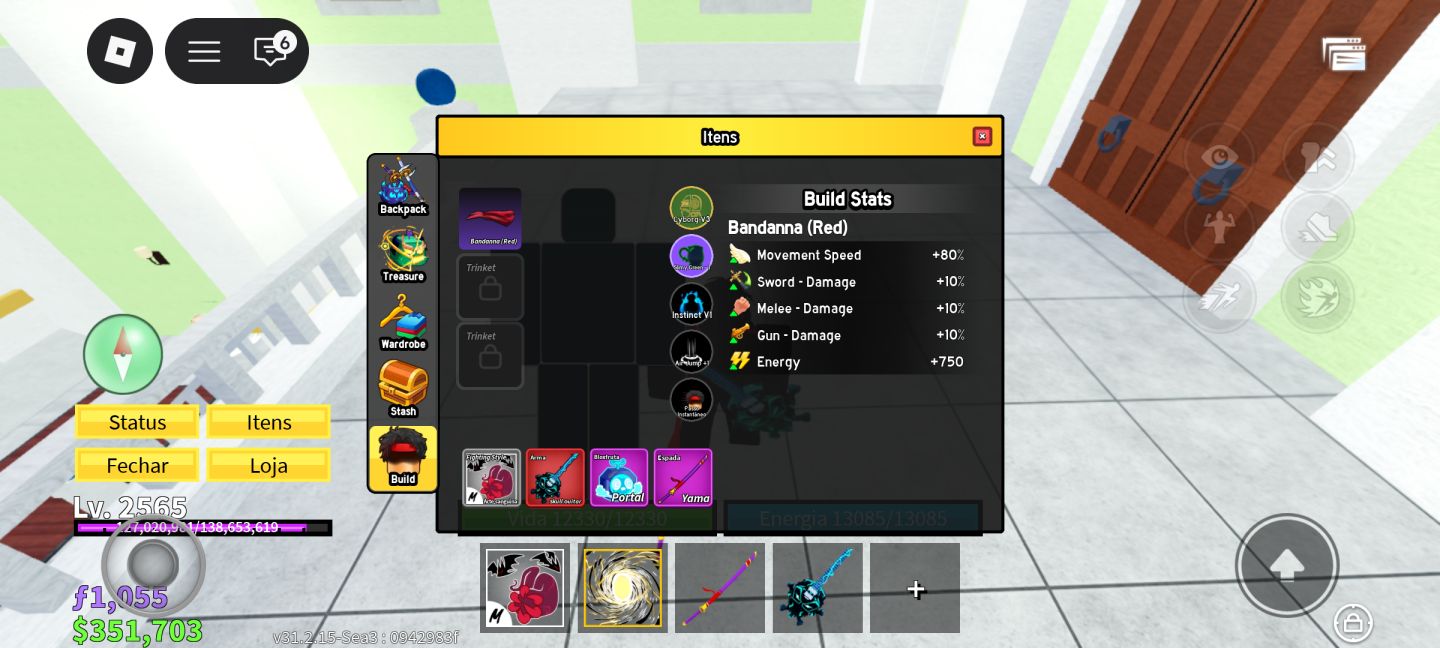 Conta blox fruit com dragon perman