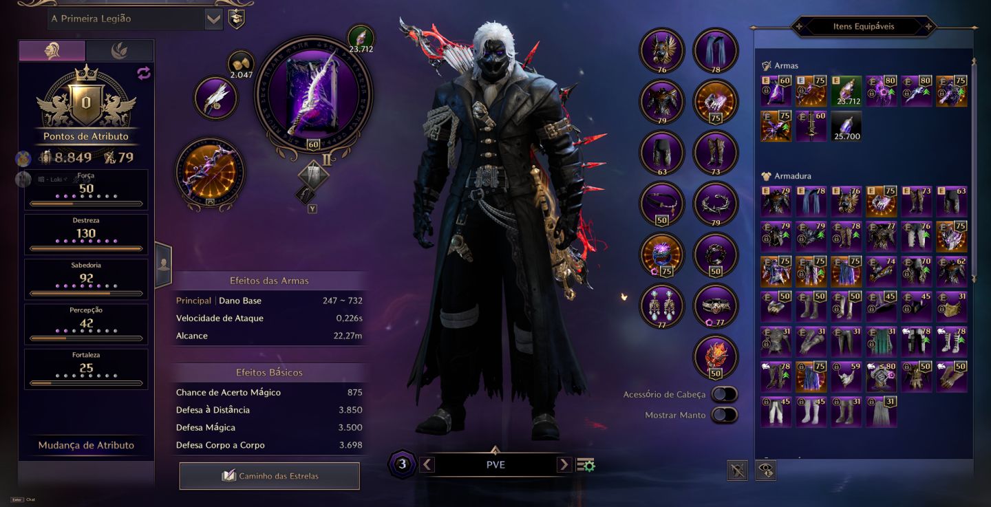 Muitas Skins e Ark Boss, 4 altt, maestria 1.598, 9500 GS
