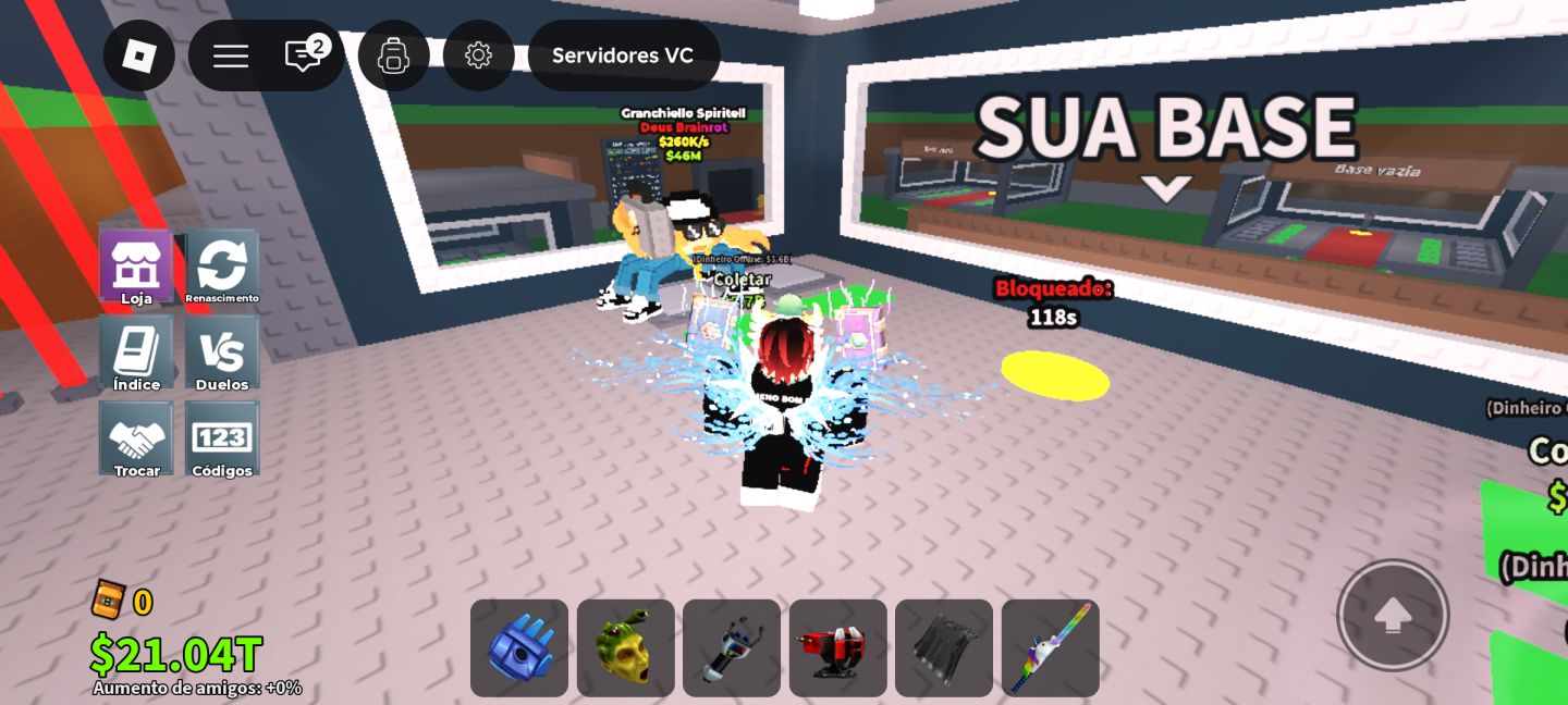 Conta Roblox Top - Grow a Garden e Bloxfruits