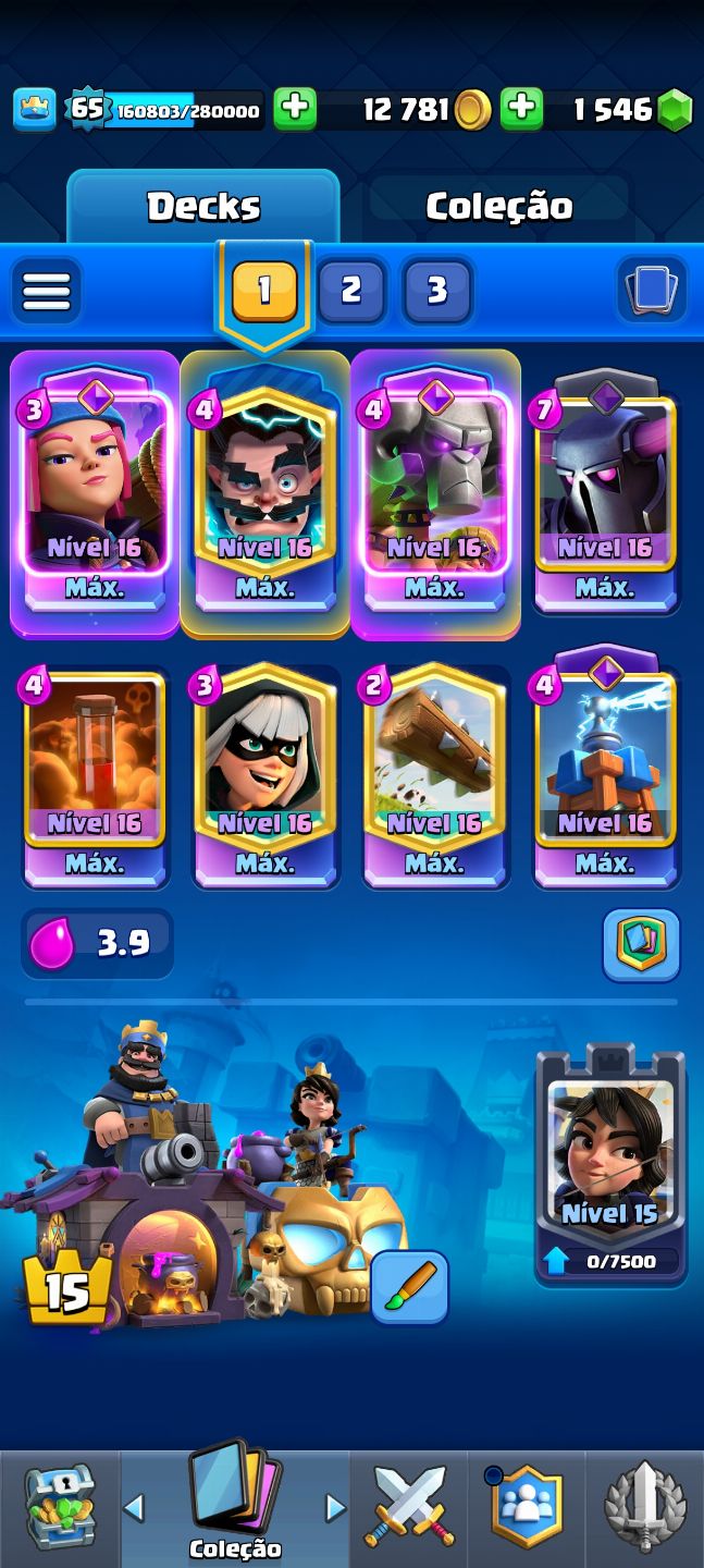 CONTA CLASH ROYALE - MUITAS CARTAS MAXIMIZADAS + ITENS RAROS