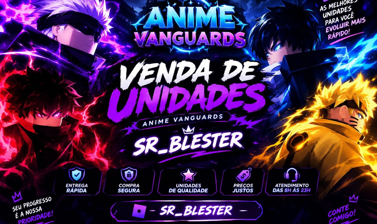 ANIME VANGUARDS | UNIDADES E MEMORIAS | ANIME VANGUARDS