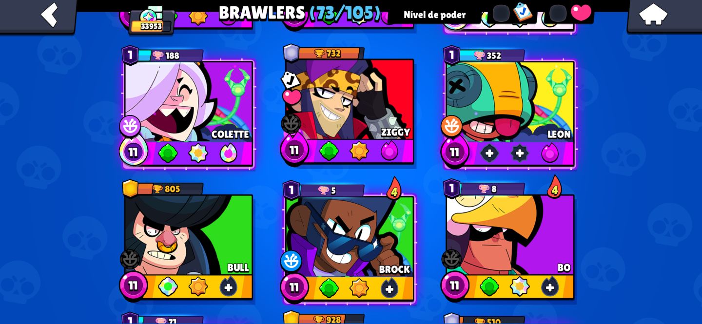 Conta brawl stars
