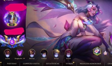 Conta wild rift ex top 1 lucian, lenda e monarca!! main adc e jungler e etc!
