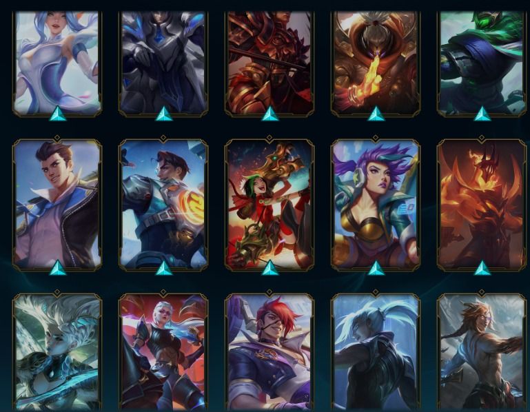 CONTA LOL BR 443 SKINS | EXALTADA | 6/7 ULTIMATE | LVL 798