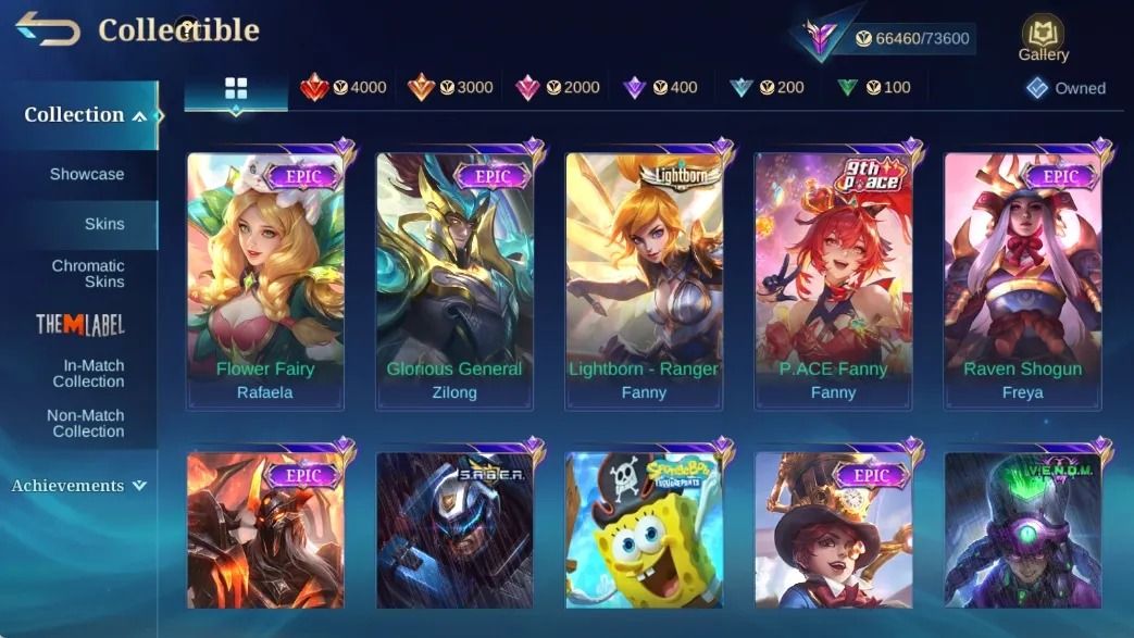 Sanrio Floryn - 3 luckbox - ex imortal e muitas skins