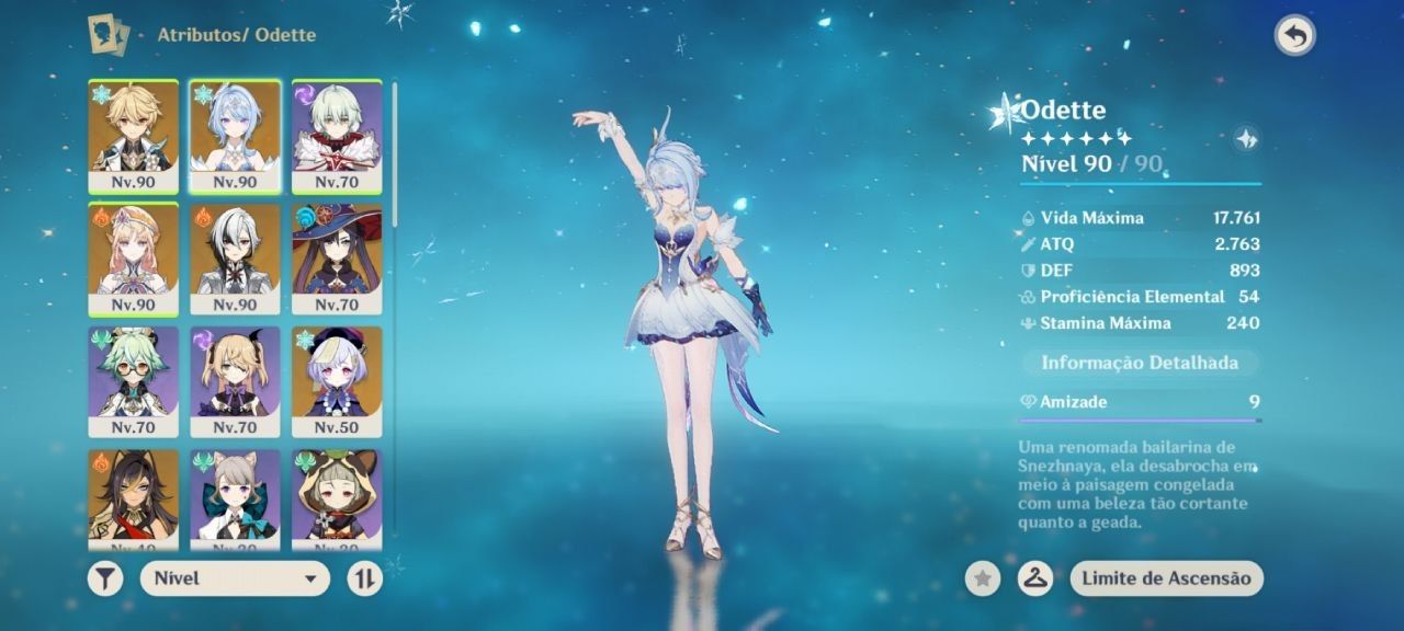 Conta Genshin Odette C2 + Assinatura, Arlecchino C2 + Assinatura e mais...