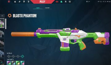 CONTA VALORANT PHANTOM BRINQUEDO VANDAL GAIA !