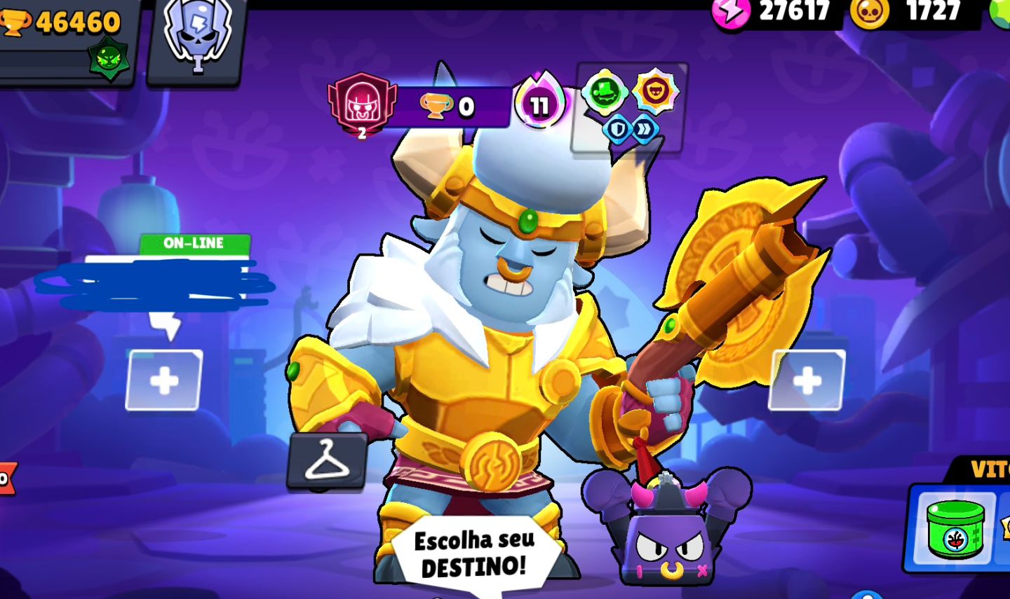 Conta brawstar 46k e conta de clash 13.5k