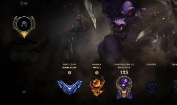 Conta Lol diamante 4 65 pdl, 82 champs, honra 5, bom mmr