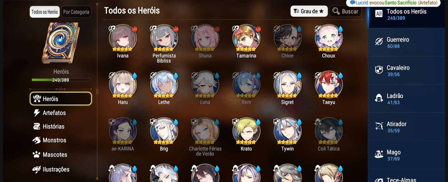 Epic Seven - Conta Endgame