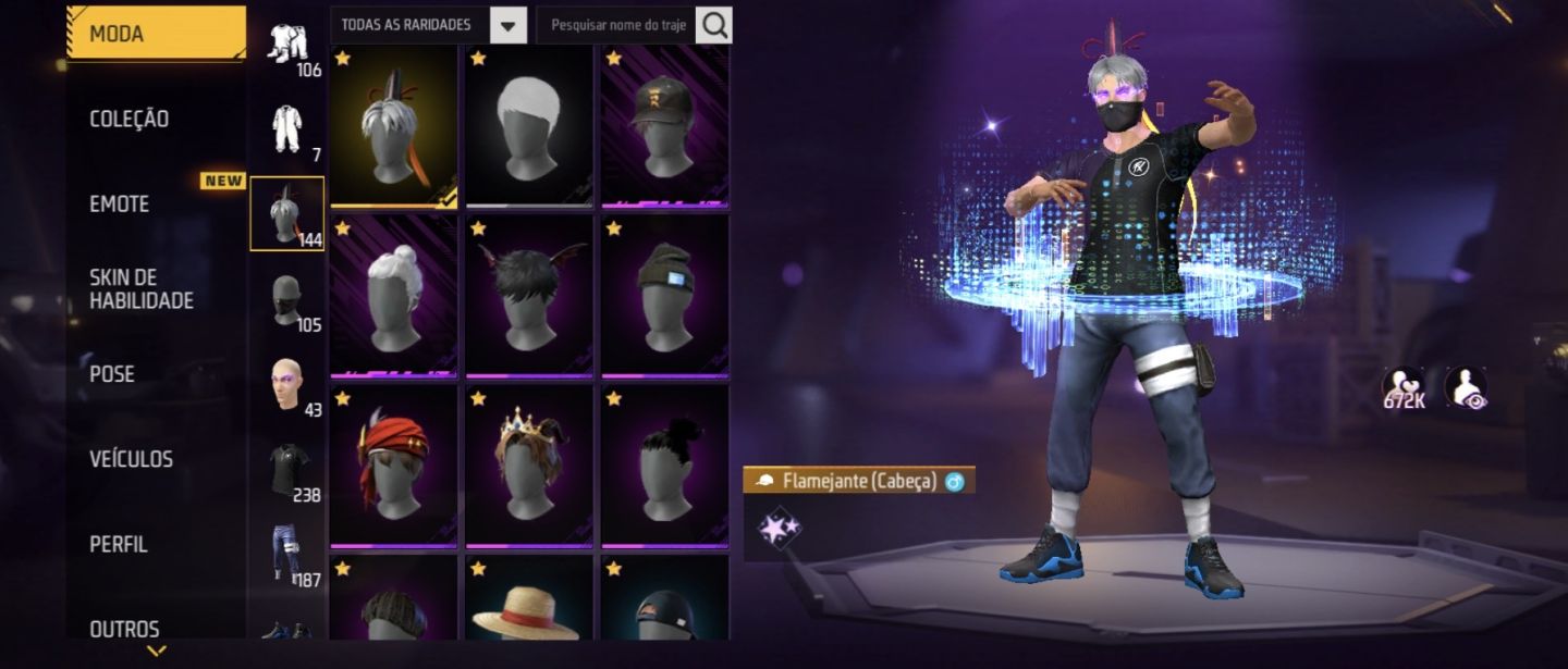CONTA FREE FIRE BARATINHA!