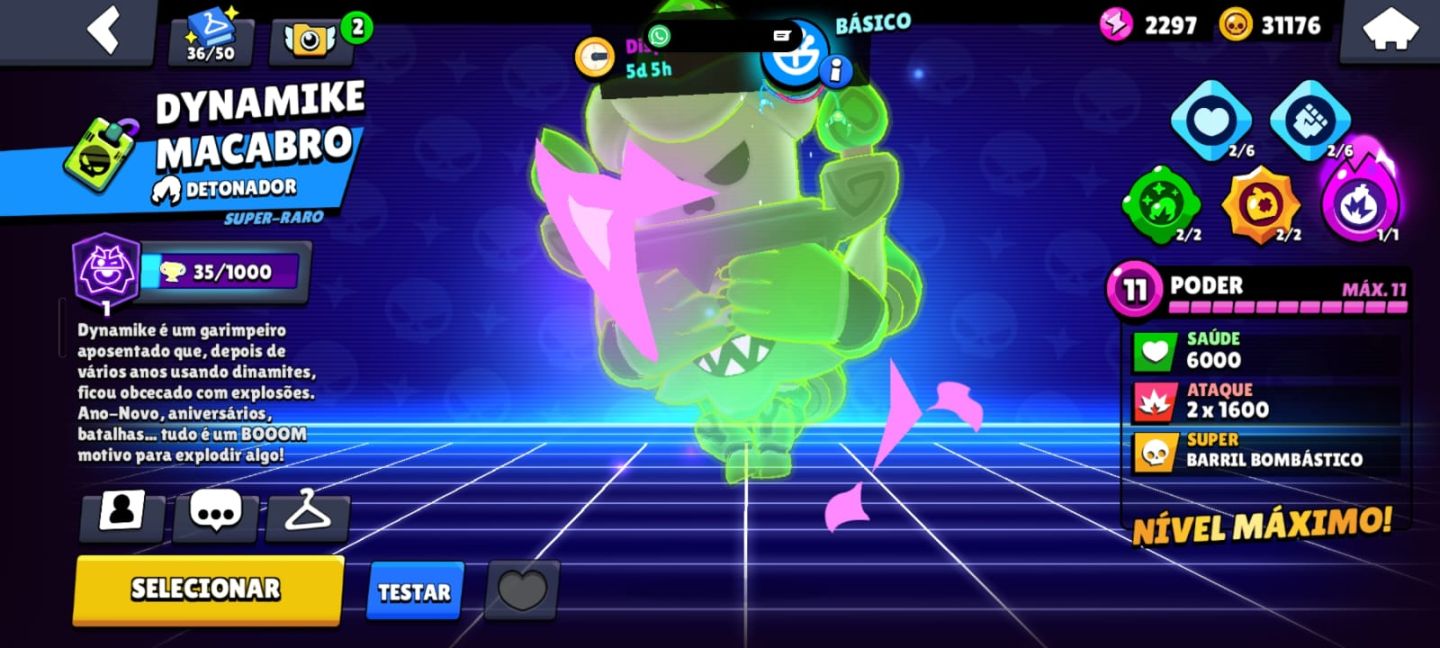 Conta de Brawl 3 Pro Pass, 92K, Pins Matcherino Promoçao, 12 passes