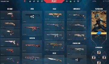 Conta do VALORANT unico dono level 98 com skin, ascendente 1