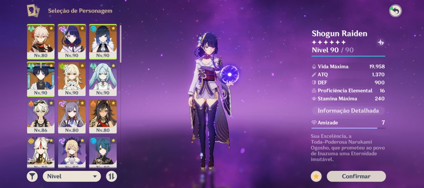 Conta AR 57! (Raiden C1, Yelan + Bis, Kazuha e Muito Mais!)