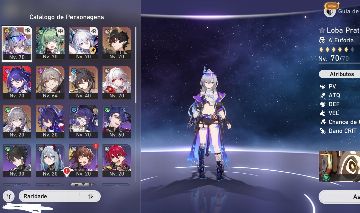 Conta com Silver Wolf LV 999, Yao Guang+pity garantido+outros bonecos