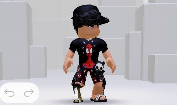 Conta de Roblox com algumas roupas de ROBUX tem perna de zumbi entre outros.