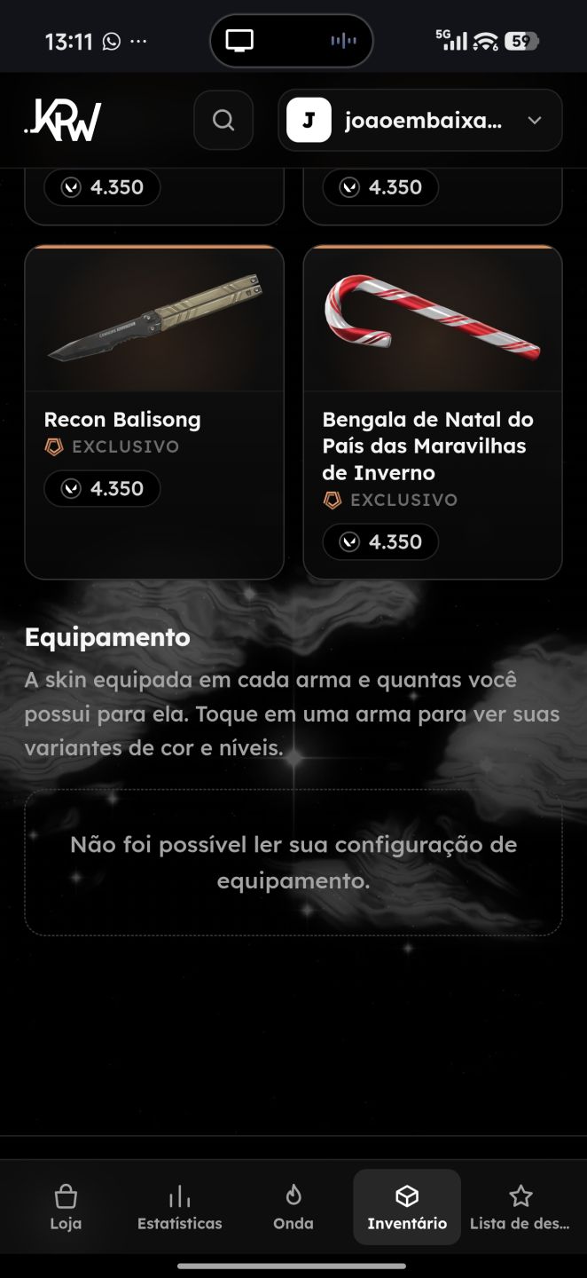 Conta ValorAnt BETA com muitas skins