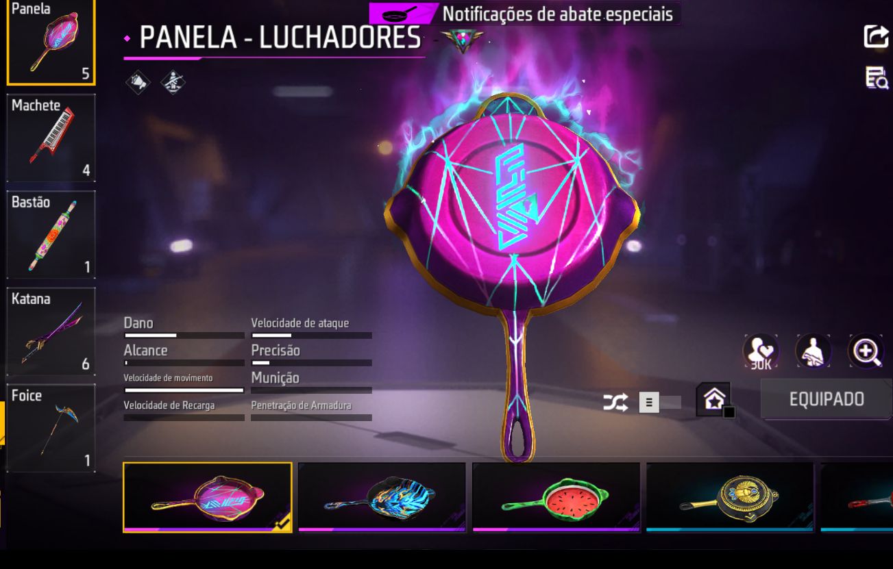 CONTA FREE FIRE NÍVEL 46