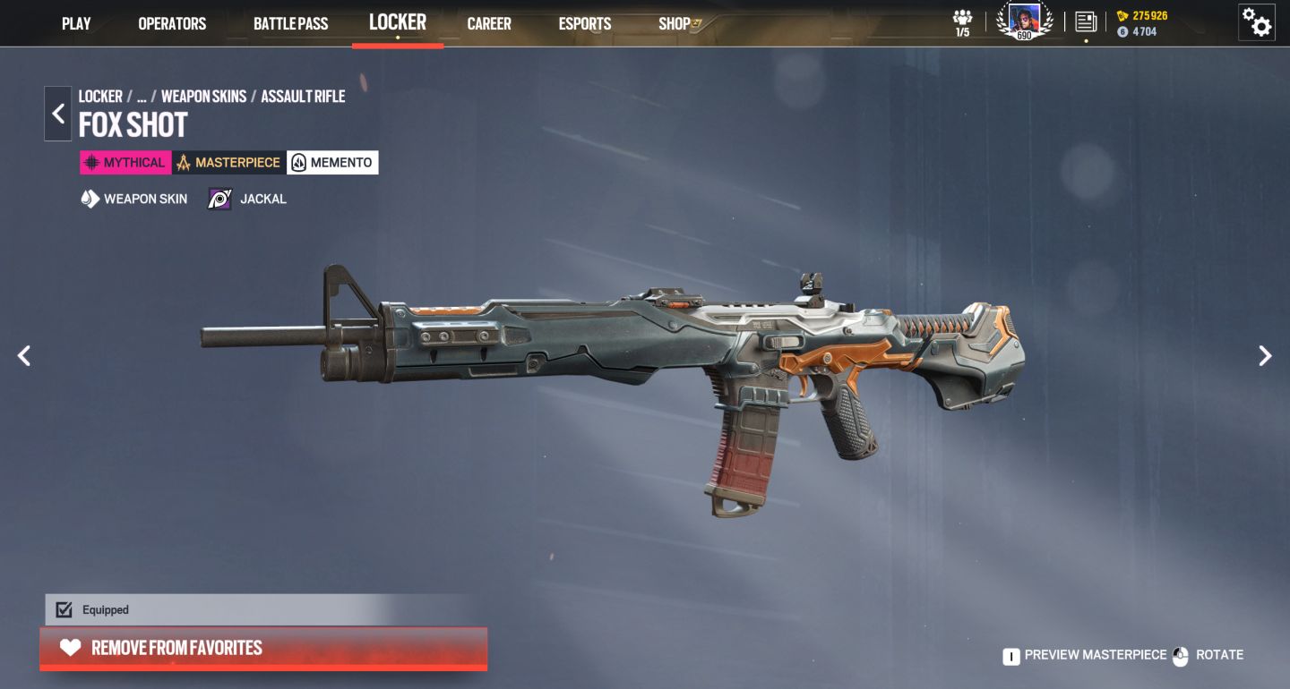 Conta R6 Level 690 / Ubisoft Level 104 + Créditos e Skins