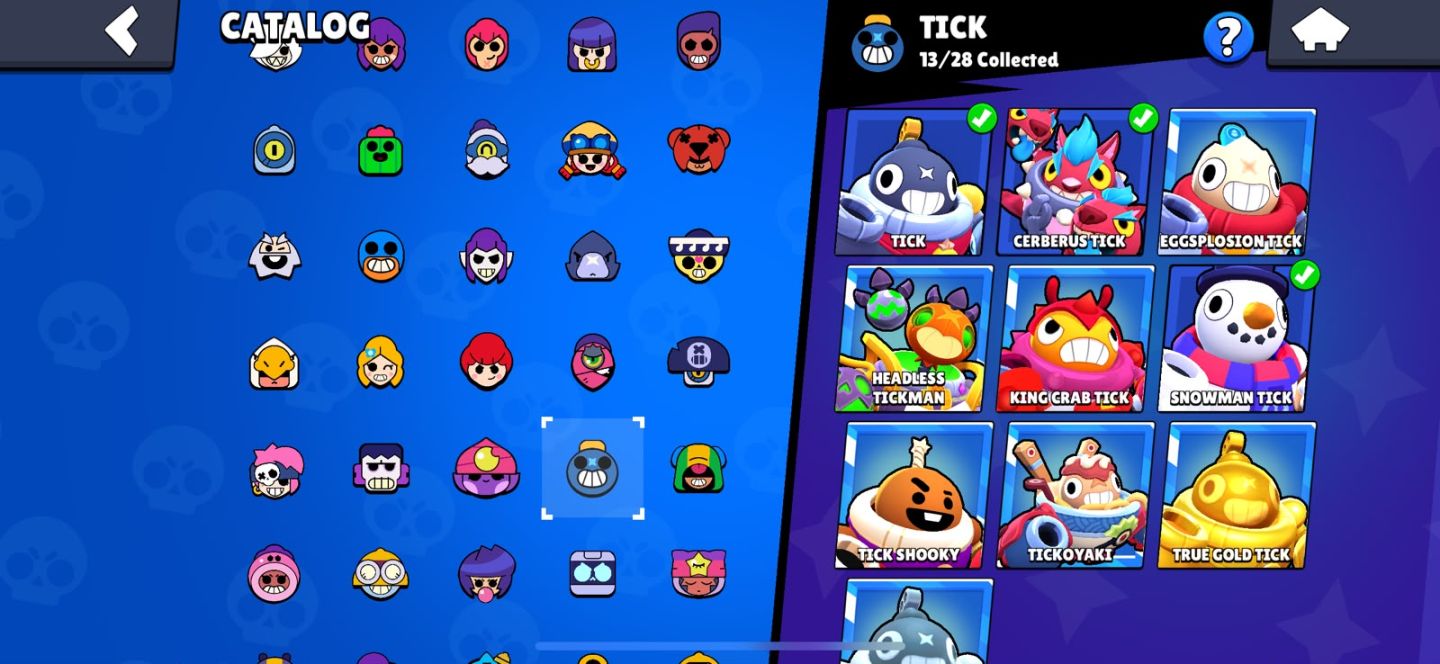 Brawl stars conta gemada e upada!!!