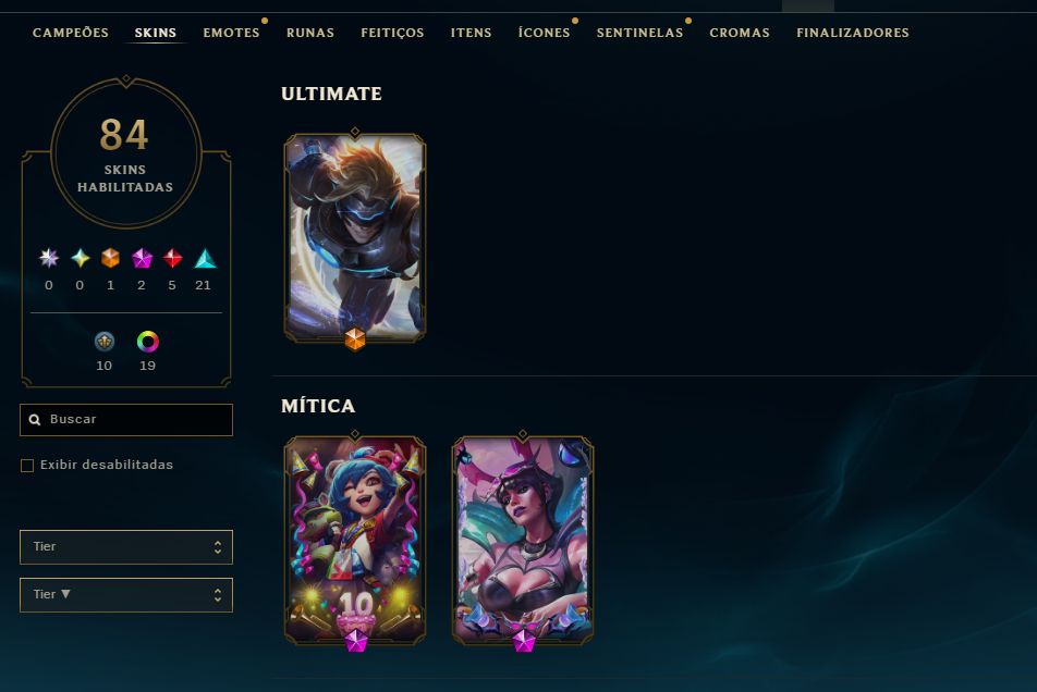 [Entrega Automática] Lol Esmeralda, 84 Skins, + Raras! Honra 4, 36K Ea, Lvl 100
