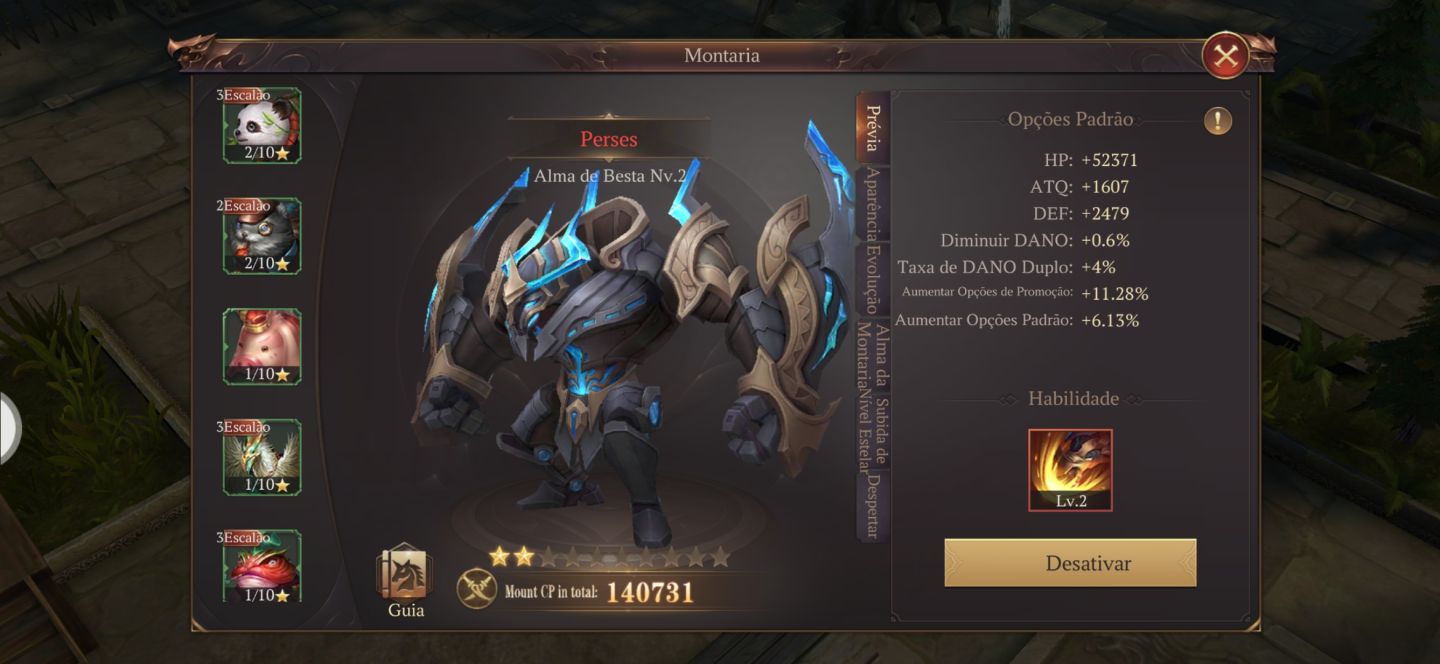 Conta Mu Dark Epoch vip9 t8 LV 453