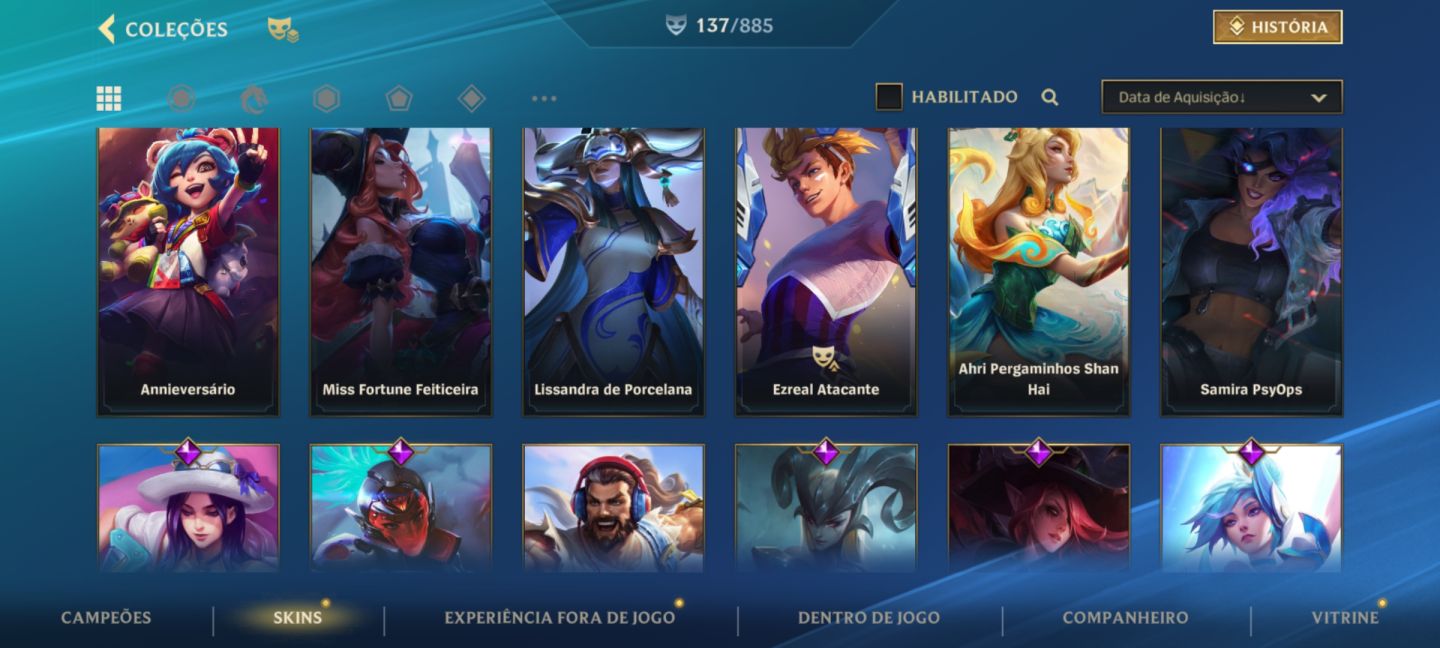 Conta Wild Rift main mid e Sup