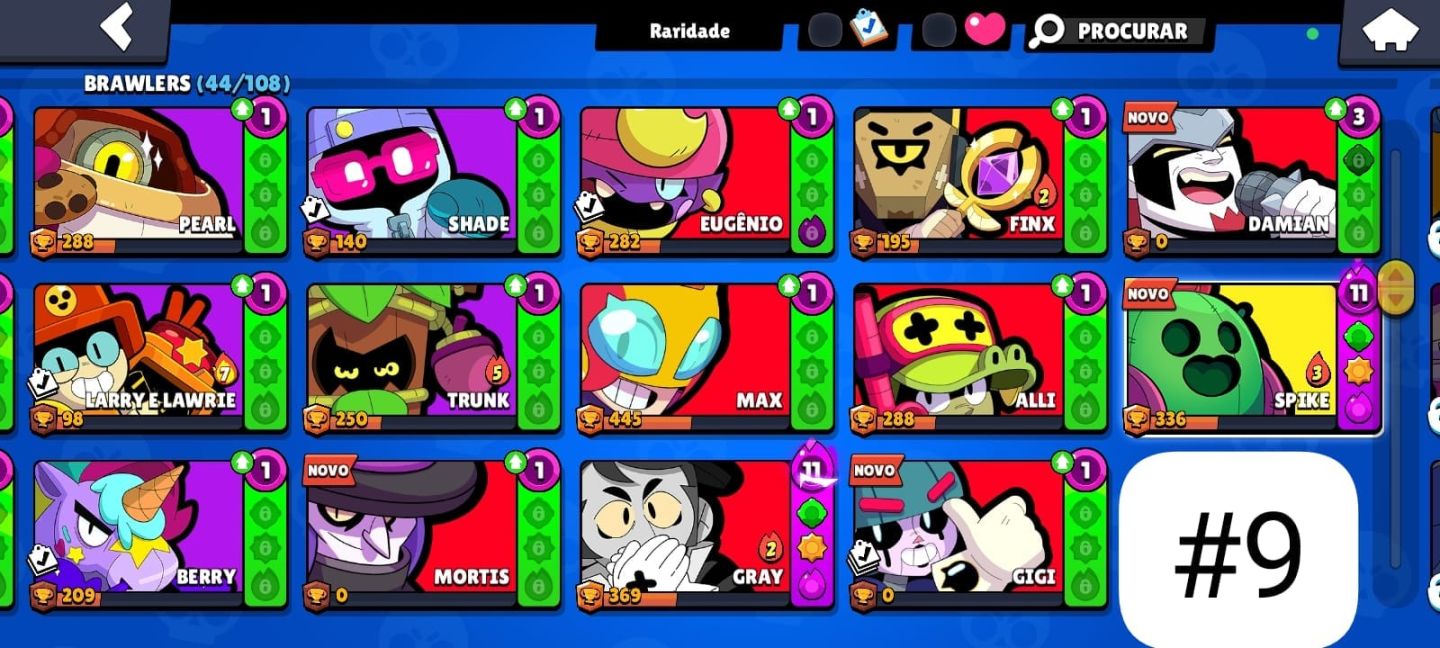 Contas de braw stars melhor preço!!