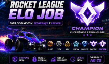 Elo Job Rocket League - Rápido e Seguro