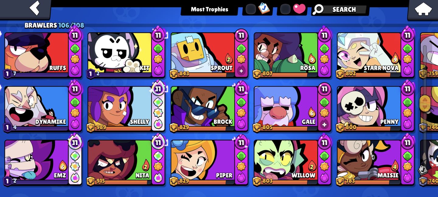 Conta Brawl Stars