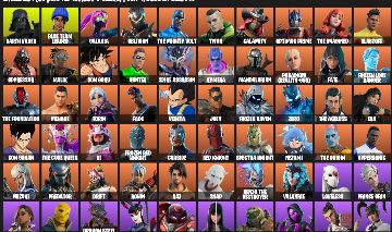 284 Skins | Darth Vader, Goku, Master Chief, Thanos, Peter Griffin