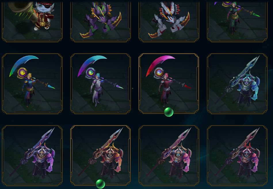 Conta platina 151 skins