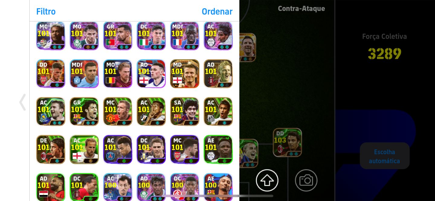CONTA FULL! ROMÁRIO 106 + ZOLA BLITZ + MESSI 110 + VAN DER SAR + MBAPPE 106 E++!