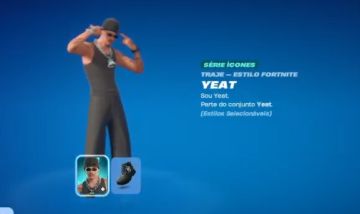 CONTA FORTINITE COM SKIN YEAT| SKINS PASSE | ELEMENTAL KLIMBO