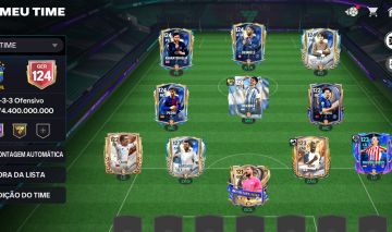Conta de EA FC MOBILE 26 - conta top, com vários jogadores upados