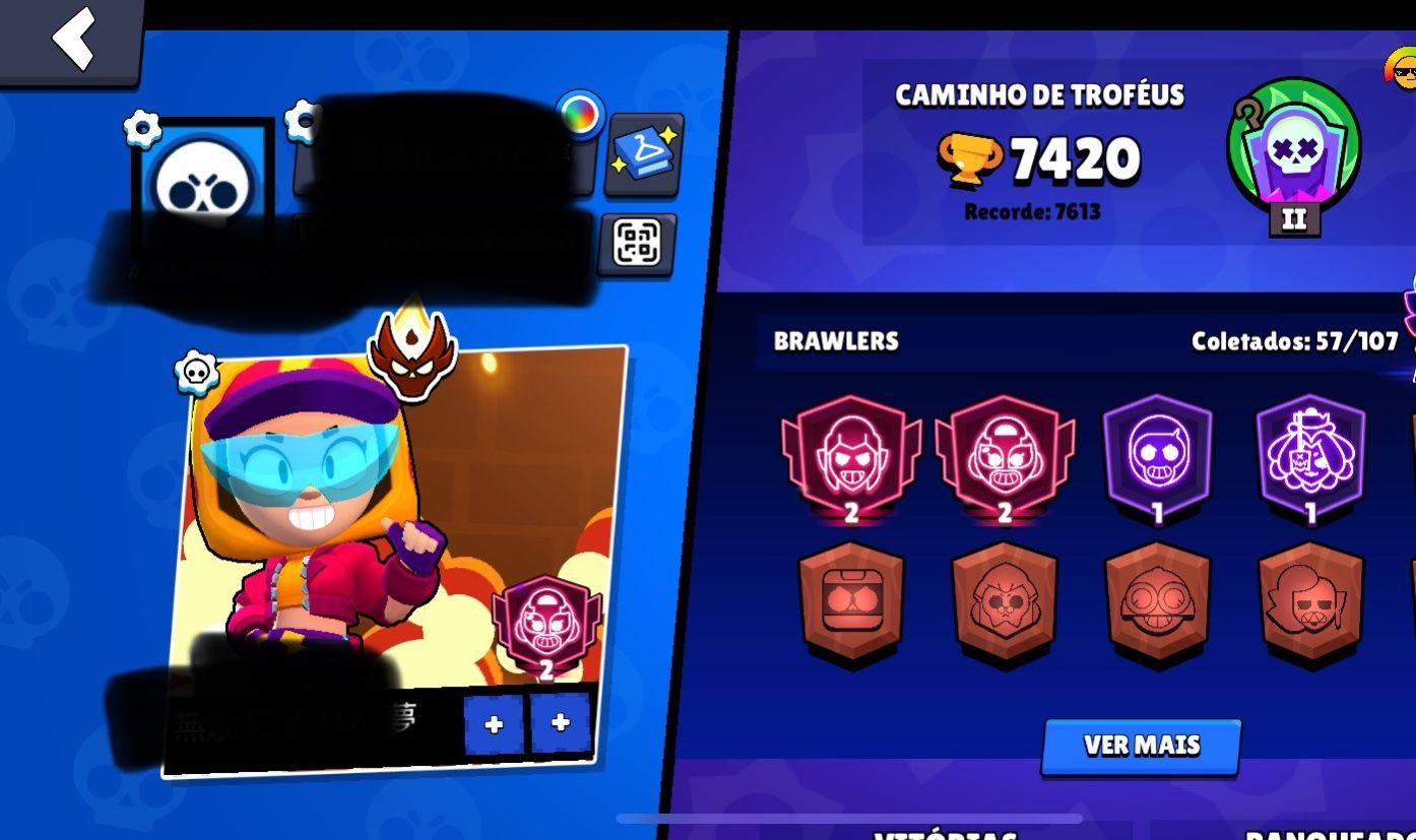 Conta iniciante com mestres e 2 prestígio 2