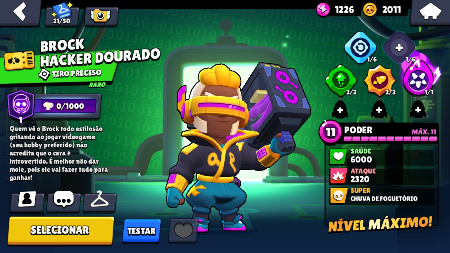 CONTA BRAWL STARS | 64K+ TROFÉUS | 63 BRAWLERS LVL 11 | CONTA 2019