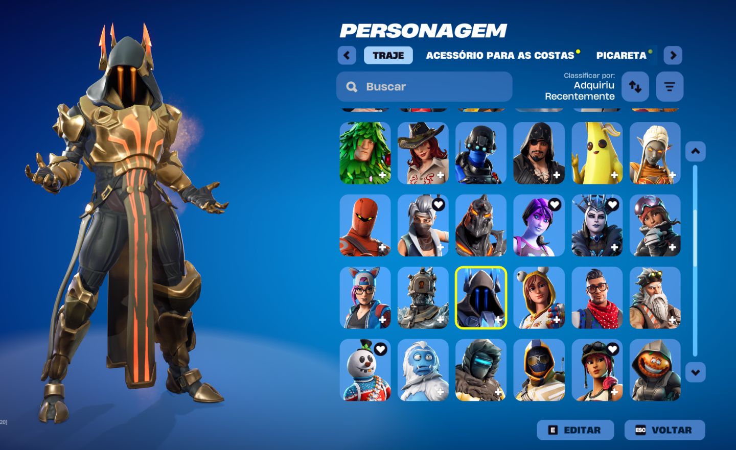 CONTA OLD FORTNITE SEASON 3+ SKINS RARAS E ANTIGAS + SALVE O MUNDO