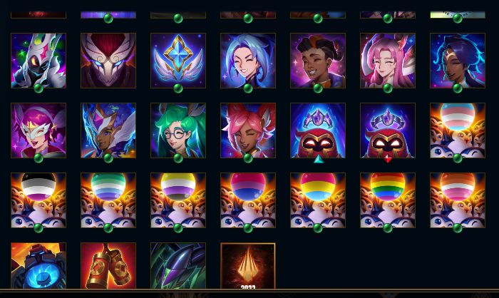 CONTA JINX FRAGMENTADA + FINALIZADOR + BANDEIRA + TODOS CAMPEÕES + 184 SKINS