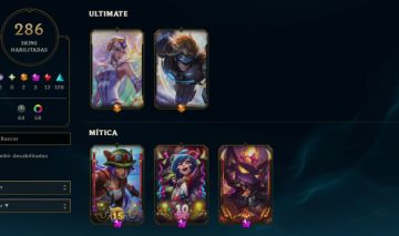 CONTA LOL CHEIA DE SKIN + CONTA VALORANT COM SKIN RARA