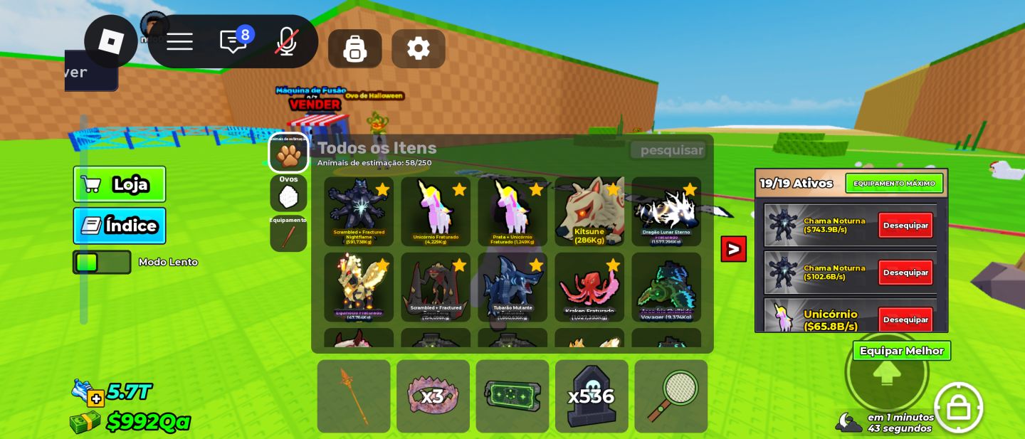 Conta Roblox Ultra Op | Blox Fruits Lvl 2600 + Brookhaven Premium + Steal An Egg